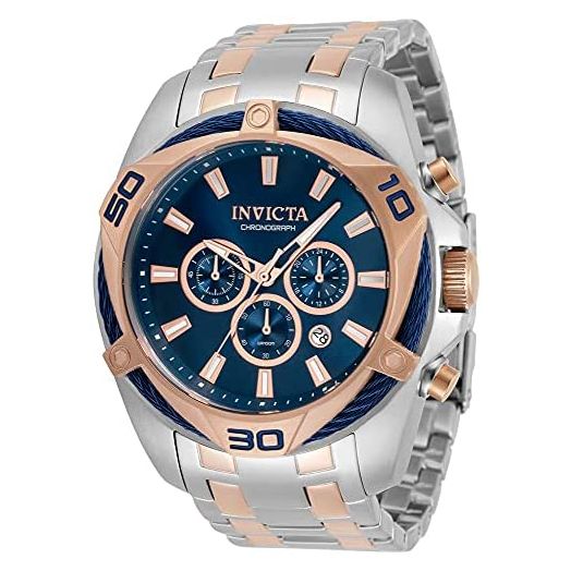 Invicta Bolt Chronograph Quartz Blue Dial Men's Watch 34133