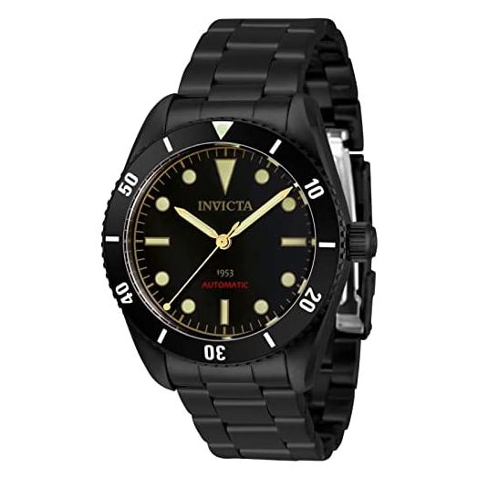 INVICTA 34337 Men's 1953 Combat PRO Diver Mens NH35 Automatic 40MM All Black IP SS Watch