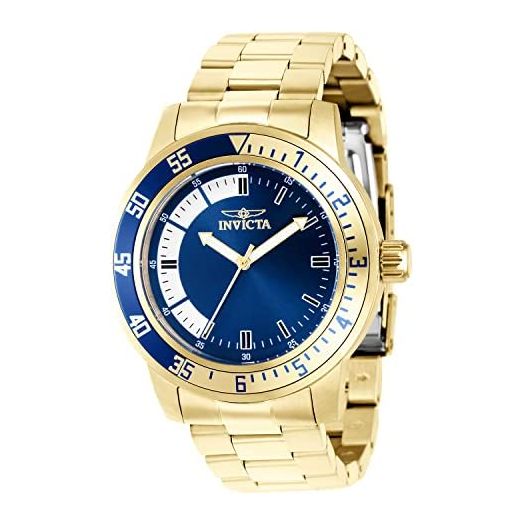 Invicta Men's Specialty 45mm Stainless Steel Quartz Watch, Gold (Model: 38604)