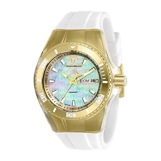 Technomarine Women's TM-115324 Cruise Analog Display Quartz White Watch Set