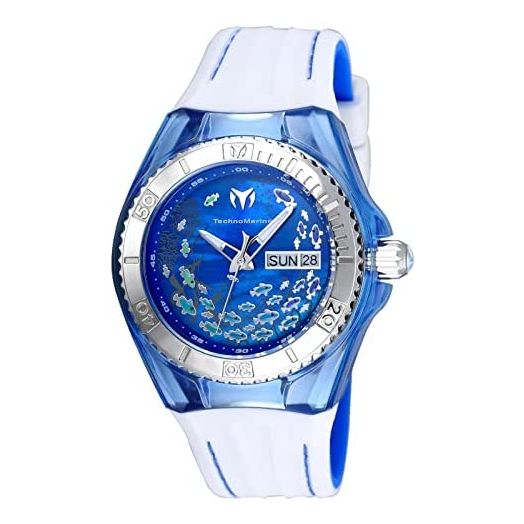 Technomarine Women's TM-115116 Cruise Dream Analog Display Swiss Quartz White Watch