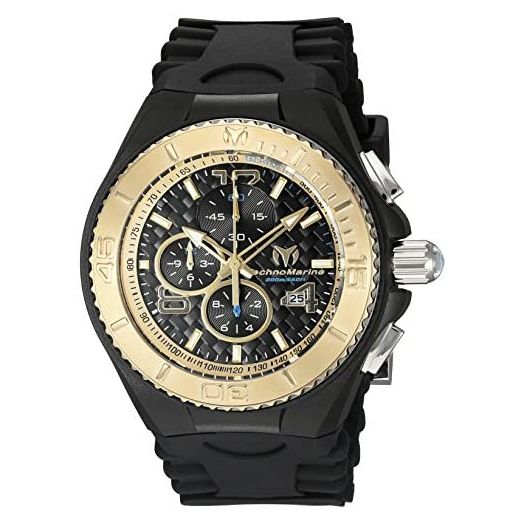 Technomarine Men's TM-115111 Cruise Jellyfish Analog Display Quartz Black Watch