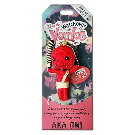 Watchover Voodoo 3-Inch Aki-Oni - Handcrafted Gift to Bring Good Luck and Positivity Everywhere You Go
