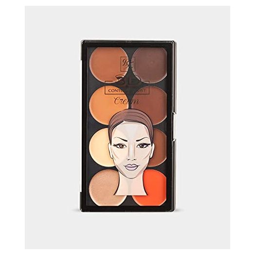 Ruby Kisses 3D Contour Artist Cream Palette Light Medium