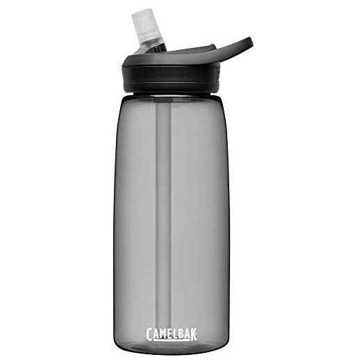 CamelBak eddy+ BPA Free Water Bottle, 32 oz Charcoal, 1L