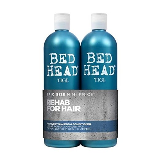 Bed Head by TIGI Urban Antidotes Recovery Shampoo and Conditioner for Dry Hair 25.36 fl oz 2 count