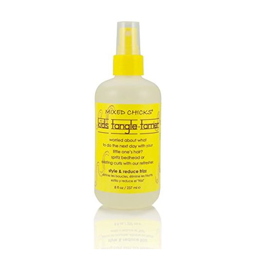 Mixed Chicks Kids Tangle Tamer - Light and Moisturizing Styling Formula for Frizz-free Curls, 8 fl.oz.