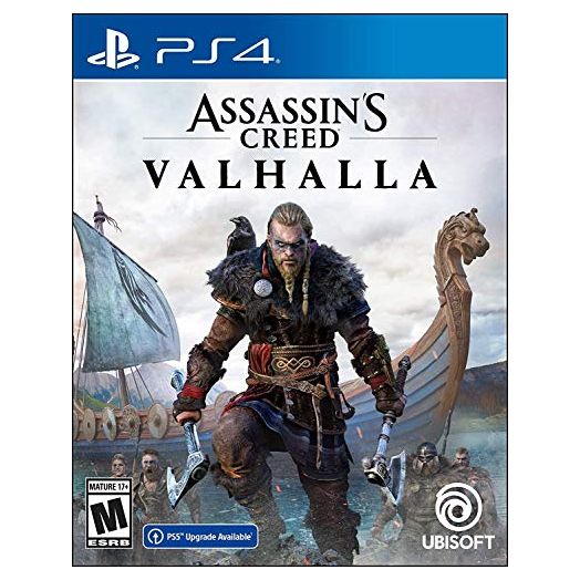 Ubisoft Assassin’s Creed Valhalla PlayStation 4 Standard Edition with Free Upgrade to the Digital PS5 Version