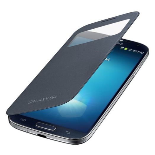 Samsung Galaxy S 4 S-View Flip Cover, Black