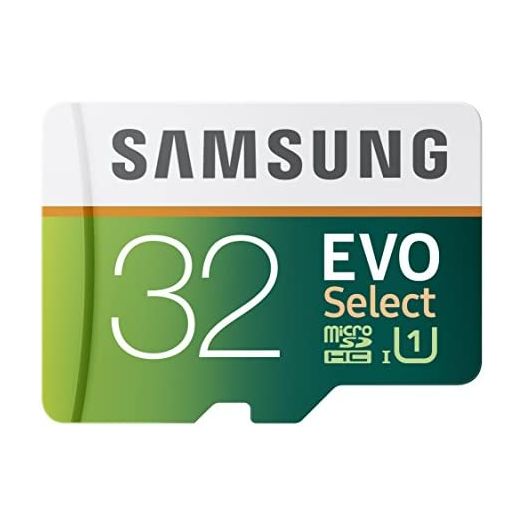 Samsung 32GB 80MB/s EVO Select Micro SDHC Memory Card (MB-ME32DA/AM)