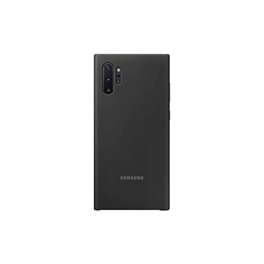 Samsung Galaxy Note10+ Case, Silicone Back Protective Cover - Black (US Version with Warranty) - EF-PN975TBEGUS