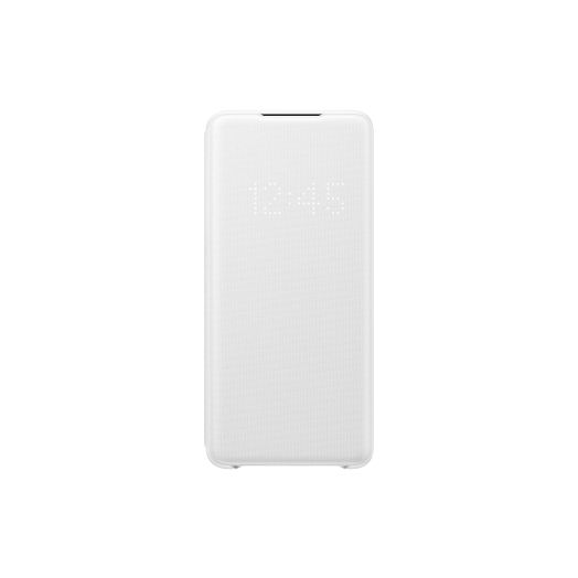 Samsung Galaxy S20+ Plus Case, LED Wallet Cover - White (US Version with Warranty) (EF-NG985PWEGUS)
