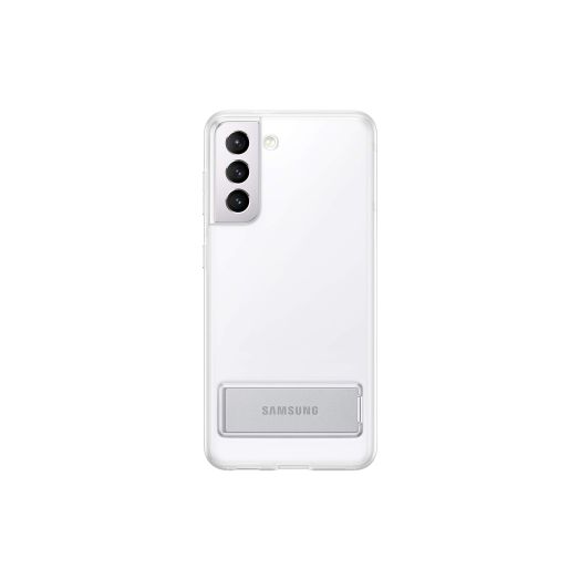 Samsung Galaxy S21 Case, Clear Standing Cover - Clear (US Version)