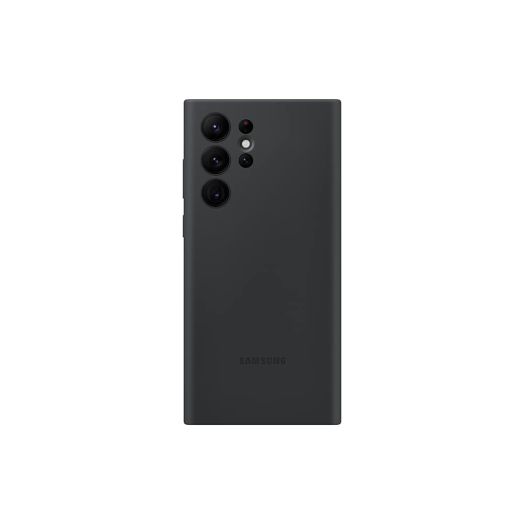 Samsung Silicone Cover Black | Compatible with Galaxy S22 Ultra