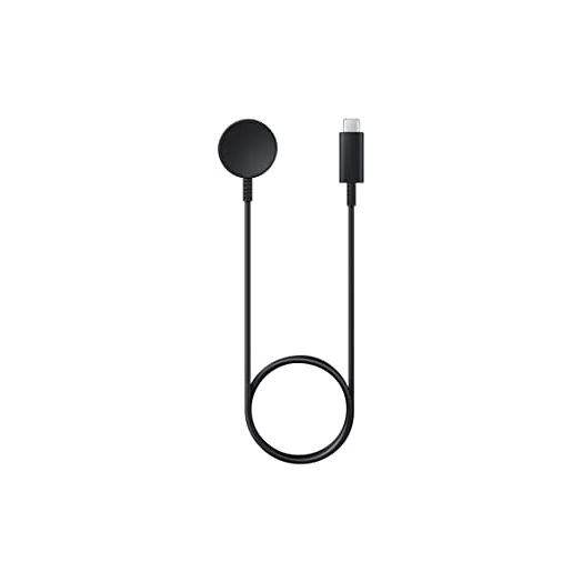 SAMSUNG Galaxy Watch5 and Watch5 Pro Wireless Charging Dock, Smart Watch Coin Type Charger, USB C, In-Box Replacement, Portable, 2022, US Version, Black
