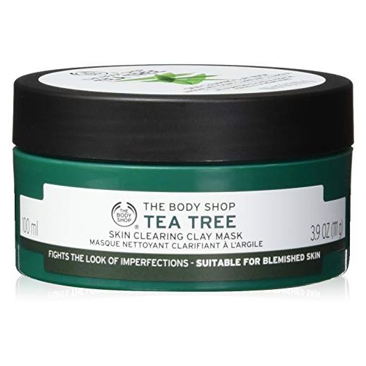 The Body Shop Tea Tree Skin Clearing Clay Face Mask, 3.85 Oz