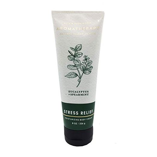 Bath & Body Works Aromatherapy Stress Relief Eucalyptus Spearmint Body Cream 8 Ounce