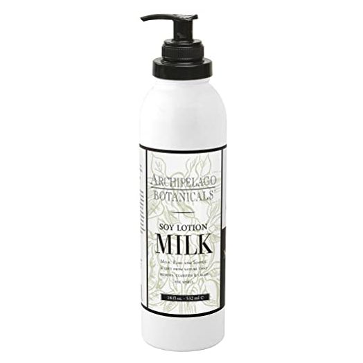 Archipelago Botanicals Soy Milk Lotion. Nurturing and Soothing Daily Body Lotion. Free From Parabens, Phthalates and GMOs (18 oz)