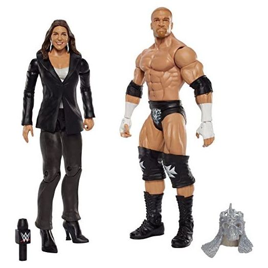 WWE Triple H and Stephanie Mcmahon Figure, 2-Pack