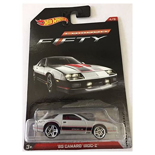 HOT WHEELS 1985 IROC-Z CAMARO SILVER EDITION, HOT WHEELS '85 SILVER CAMARO