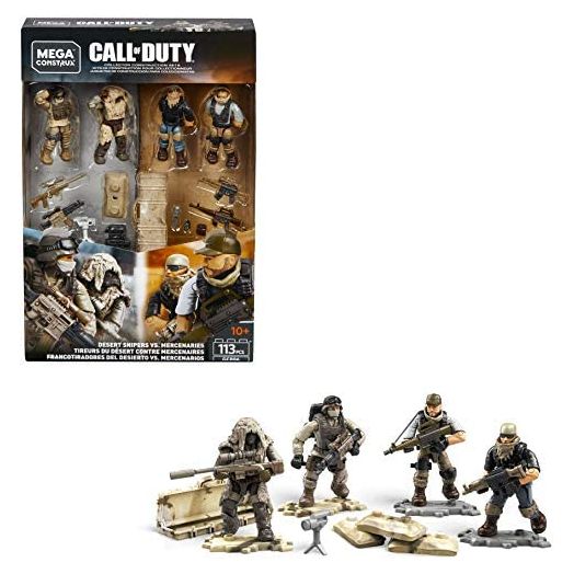 Mega Construx Call of Duty Desert Snipers vs. Mercenaries