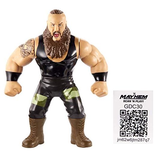 WWE Braun Strowman Retro App Action Figure