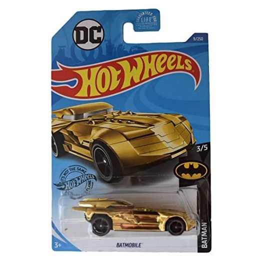 Hot Wheels Batmobile 9/250, Gold