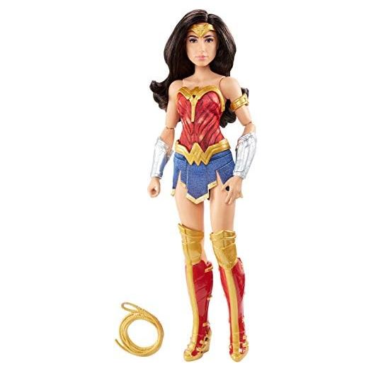 Mattel Wonder Woman 1984 Wonder Woman Doll (~12-in) Wearing Superhero Fashion and Accessories, with Lasso, for 6 Year Olds and Up
