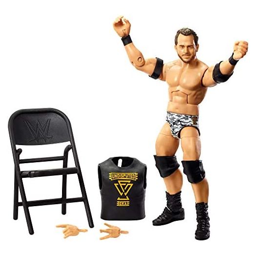 WWE Roderick Strong Elite Series #72 Deluxe Action Figure with Realistic Facial Detailing, Iconic Ring Gear & Accessories
