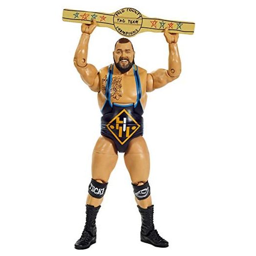 WWE Heavy Machinery Otis Elite Series #76 Deluxe Action Figure with Realistic Facial Detailing, Iconic Ring Gear & Accessories