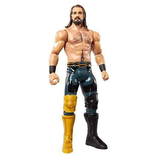 WWE Seth Rollins Basic Series #102 Action Figure in 6-inch Scale with Articulation & Ring Gear
