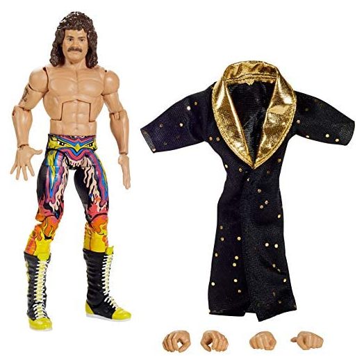 WWE Ravishing Rick Rude Elite Collection Deluxe Action Figure with Realistic Facial Detailing, Iconic Ring Gear & Accessories
