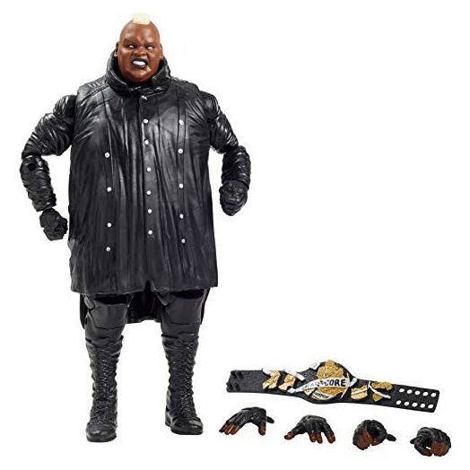 WWE Viscera Elite Collection Deluxe Action Figure with Realistic Facial Detailing, Iconic Ring Gear & Accessories