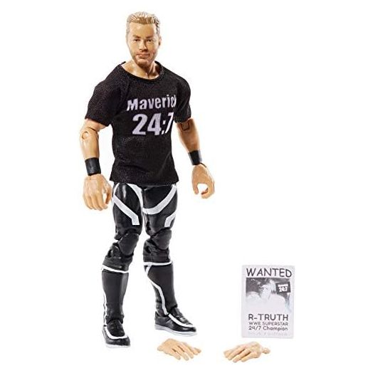 WWE Drake Maverick Elite Series #78 Deluxe Action Figure with Realistic Facial Detailing, Iconic Ring Gear & Accessories