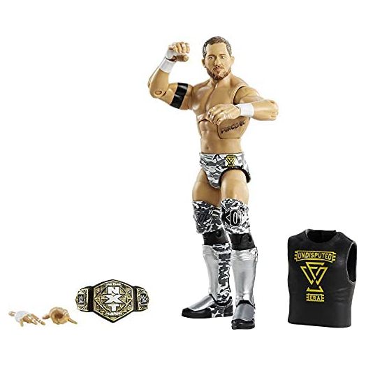 WWE Kyle O' Reilly Elite Series #80 Deluxe Action Figure with Realistic Facial Detailing, Iconic Ring Gear & Accessories