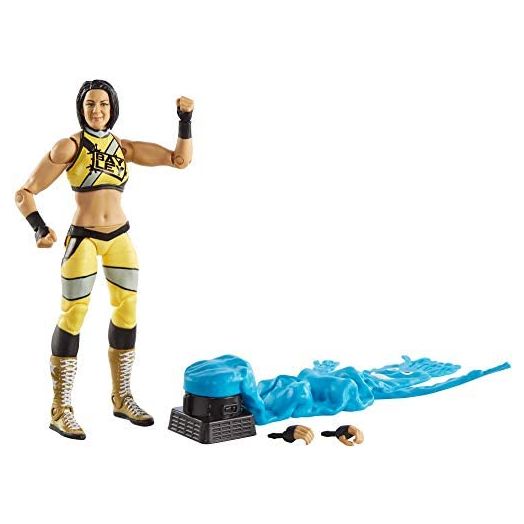 WWE Bayley Elite Series #80 Deluxe Action Figure with Realistic Facial Detailing, Iconic Ring Gear & Accessories
