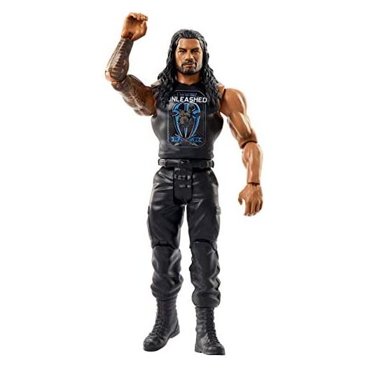 WWE Roman Reigns Basic Series #108 Action Figure in 6-inch Scale with Articulation & Ring Gear