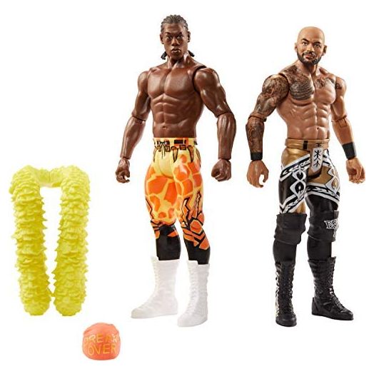 WWE Ricochet vs Velveteen Dream Battle Pack Series #65 with Two 6-inch Articulated Action Figures & Ring Gear