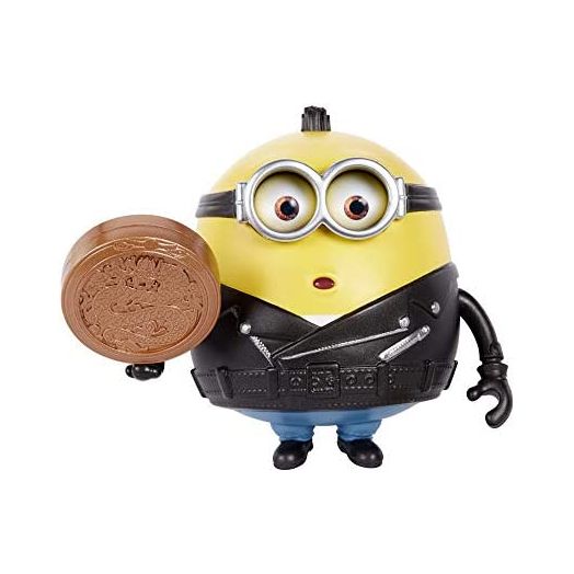 Minions: Rise of Gru Otto Button Activated Action Figure Approx 4-in with Zodiac Stone Accessory, Gift for Kids Ages 4 Years & Older