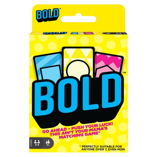Mattel Games Bold Family Card Game, Matching Game for 7 Year Olds and Up, with 112 Cards and Instructions, Multi