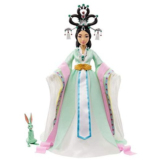Netflix’s Over The Moon, Chang’e Collector Doll (14-inch) with Traditional Chinese Gown and Accessories, Includes Jade Rabbit Figure, Great Gift for Ages 6Y+