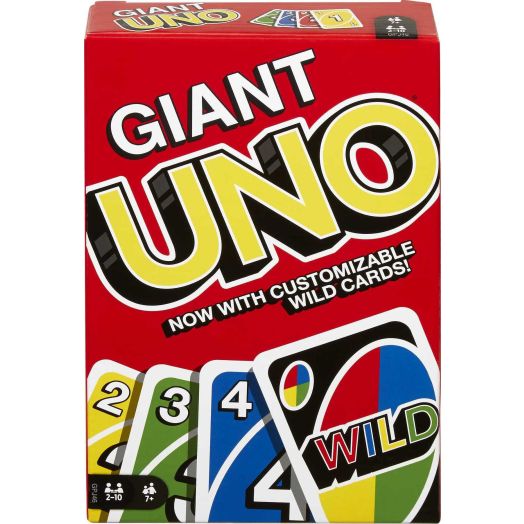 UNO Giant Family Card Game With 108 Oversized Cards