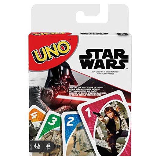Mattel Games UNO Star Wars Matching Card Game, 112 Cards