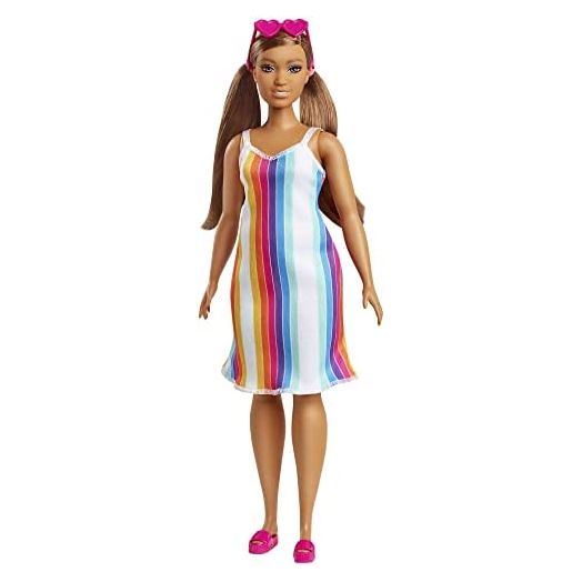 Barbie Loves The Ocean Beach-Themed Doll 11.5-inch Curvy Brunette
