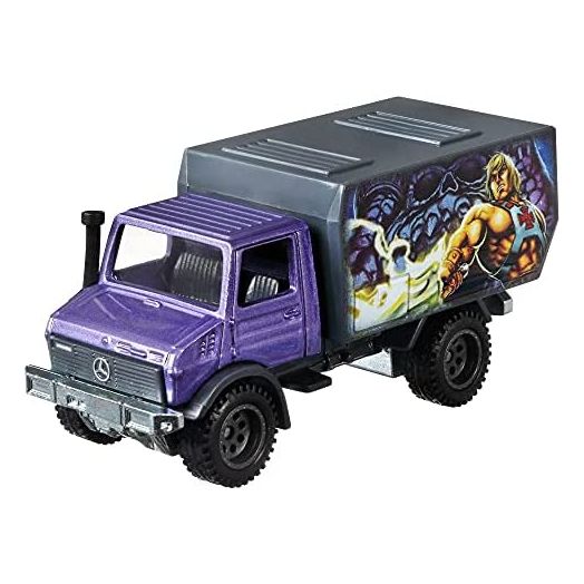 Hot Wheels Pop Culture 88 Mercedes Unimog U1300 of 1:64 Scale Vehicle for Kids Aged 3 Years Old & Up & Collectors of Classic Toy Cars