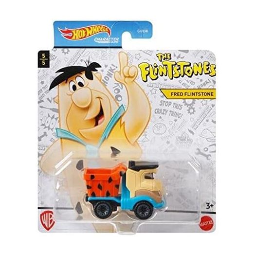 Hot Wheels Character Cars 5/5 - The Flintstones - Fred Flintstone