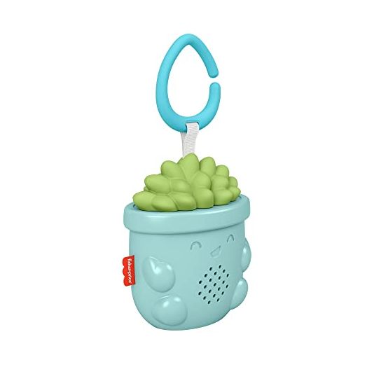 Fisher-Price Soothe & Go Succulent, Portable Infant Soother & Nursery Sound Machine, Multi