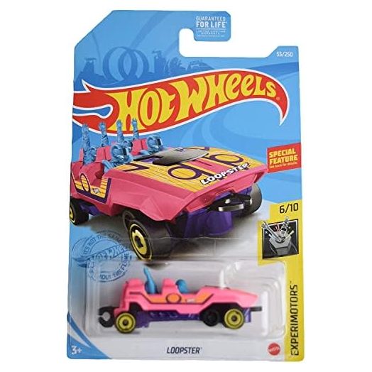Hot Wheels Loopster, [Pink] Hands up Experimotors 6/10