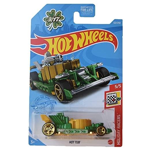 Hot Wheels Hot Tub - Holiday Racers 5/5 - Green