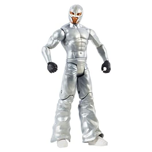 WWE MATTEL Rey Mysterio Action Figure Series 121 Action Figure Posable 6 in Collectible for Ages 6 Years Old and Up,Multi